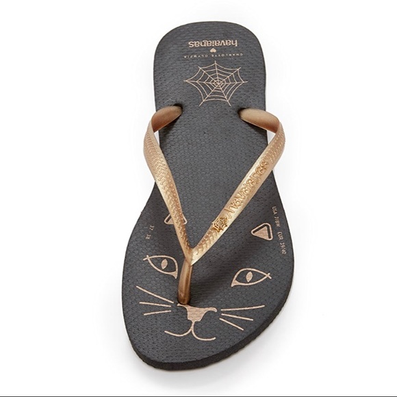 charlotte olympia flip flops